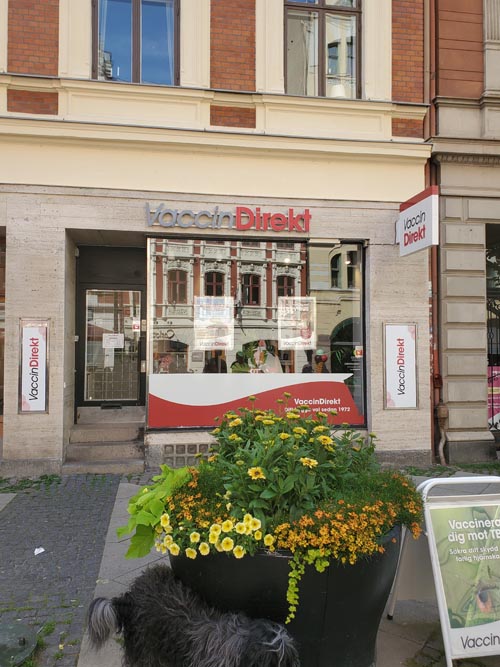 VaccinDirekt, S&ouml;dra F&ouml;rstadsgatan 5, Malm&ouml;, Sweden, July 25, 2025