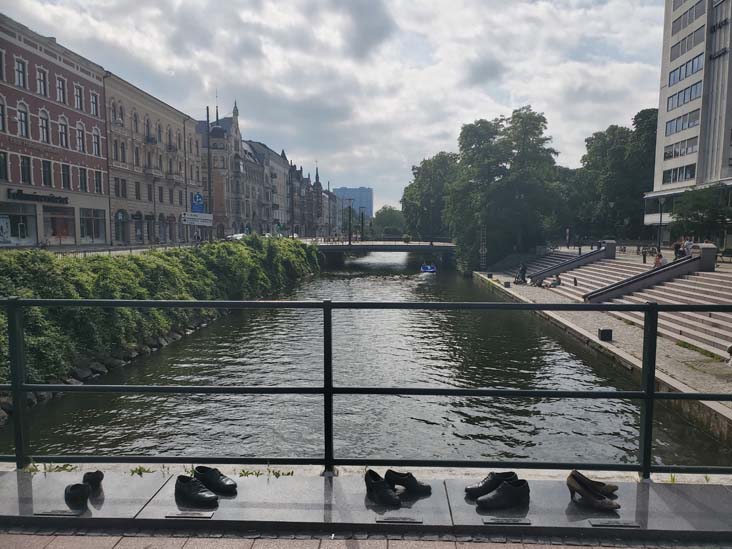 S&ouml;dra F&ouml;rstadskanalen From Davidshallsbron, Malm&ouml;, Sweden, July 25, 2025