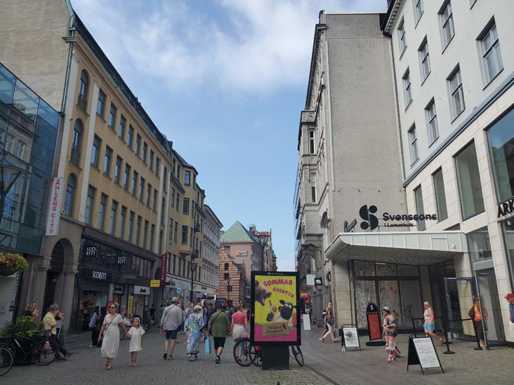 S&ouml;dergatan at Per Weijersgatan, Malm&ouml;, Sweden, July 25, 2025