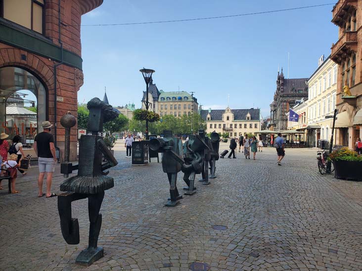 Södergatan at Stortorget, Malmö, Sweden, July 25, 2025