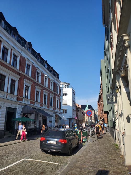 V&auml;stergatan Near M&auml;ster Johansgatan, Malm&ouml;, Sweden, July 25, 2025