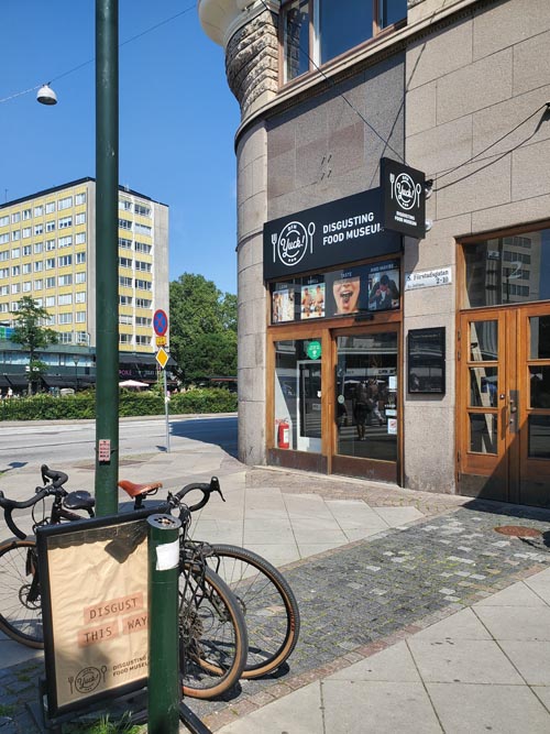 Disgusting Food Museum, Södra Förstadsgatan 2, Malmö, Sweden, July 25, 2025
