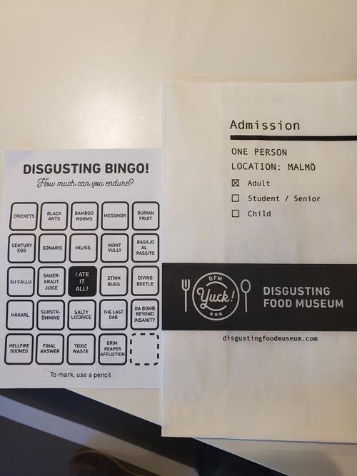 Disgusting Food Museum, Malmö, Sweden, July 25, 2025