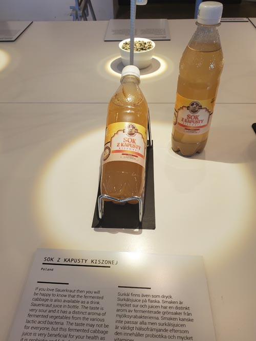 Sok Z Kapusty Kiszonej, Disgusting Food Museum, Malmö, Sweden, July 25, 2025