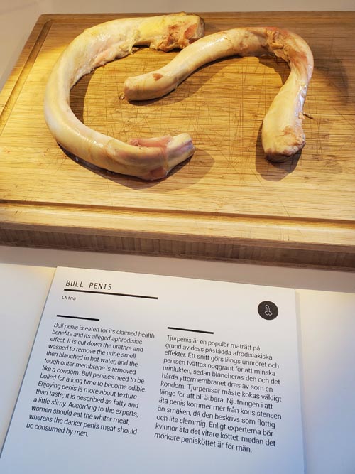 Bull Penis, Disgusting Food Museum, Malmö, Sweden, July 25, 2025