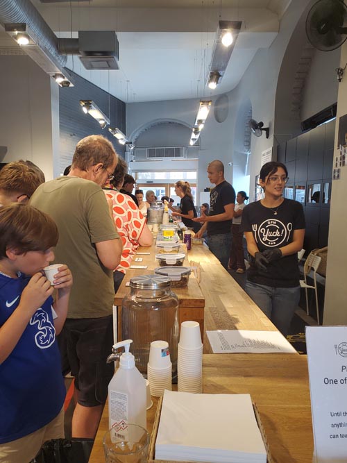 Tasting Bar, Disgusting Food Museum, Malmö, Sweden, July 25, 2025