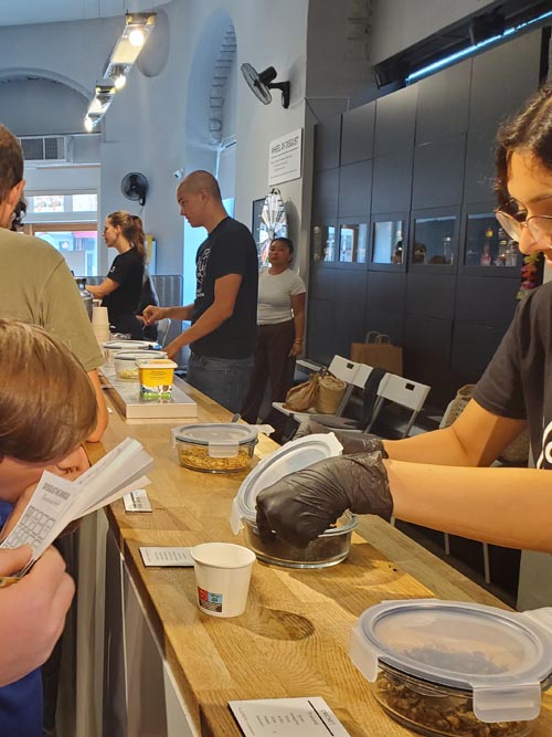 Tasting Bar, Disgusting Food Museum, Malmö, Sweden, July 25, 2025