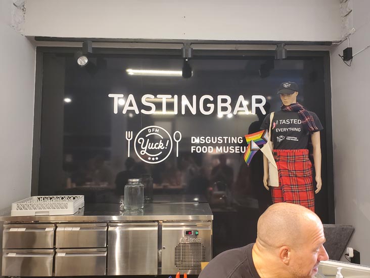 Tasting Bar, Disgusting Food Museum, Malmö, Sweden, July 25, 2025