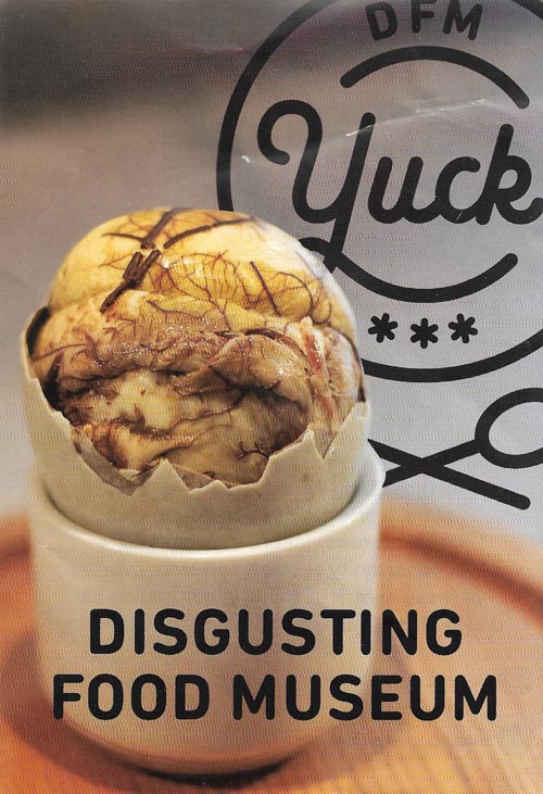 Card, Disgusting Food Museum, Malmö, Sweden