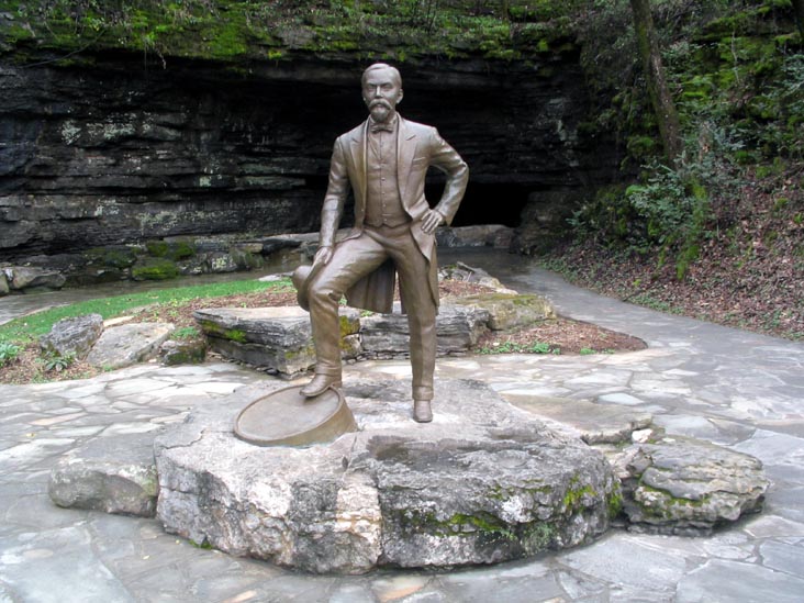 Jack Daniel Statue, Cave Spring, Jack Daniel's Distillery, 280 Lynchburg Road, Lynchburg, Tennessee