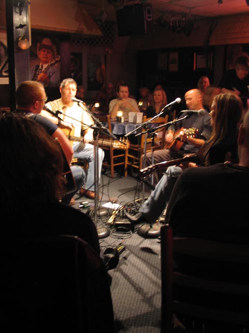 In the Round with Vince Trocchia, Gene Cook, Scott Carter and Kristen Cothron, The Bluebird Cafe, 4104 Hillsboro Road, Nashville, Tennessee, January 6, 2007