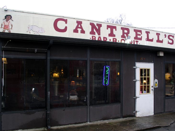 Cantrell's Bar-B-Que, 829 Lischey Avenue, Nashville, Tennessee
