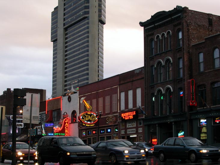 North Side of Broadway Between 4th and 5th Avenues, Nashville, Tennessee