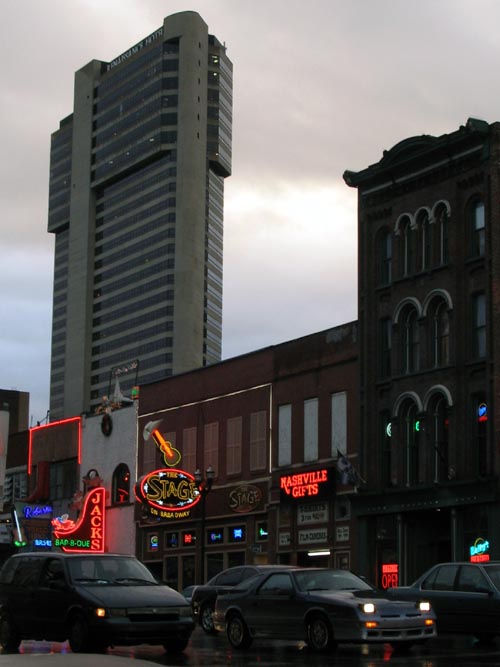 North Side of Broadway Between 4th and 5th Avenues, Nashville, Tennessee