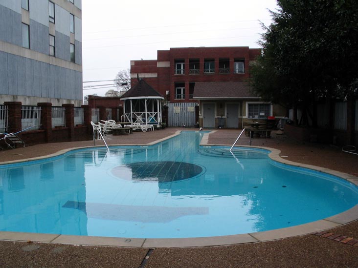 Guitar-Shaped Pool, The Spence Manor Hotel, 11 Music Square East, Music Row, Nashville, Tennessee