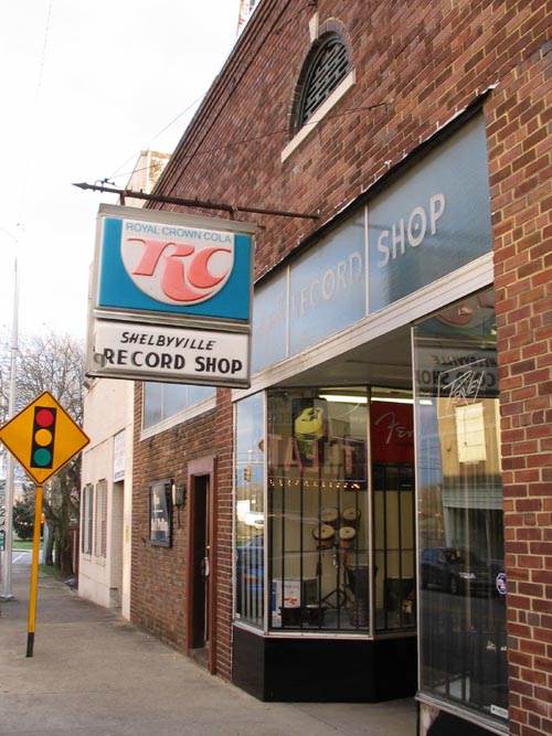 Shelbyville Record Shop, 206 East Depot Street, Shelbyville, Tennessee