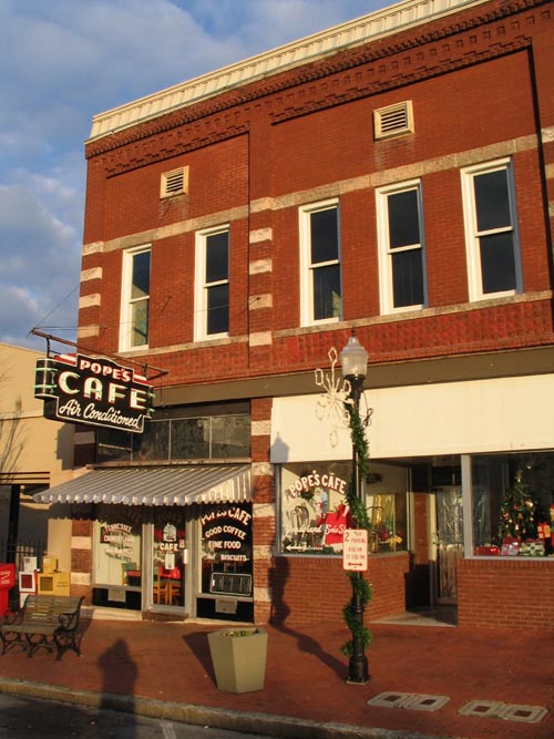 Pope's Cafe, Public Square, Shelbyville, Tennessee
