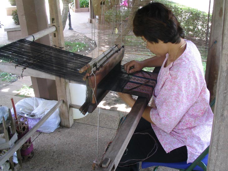Loom, Bang Sai Royal Folk Arts & Crafts Center, Ayutthaya Province, Thailand