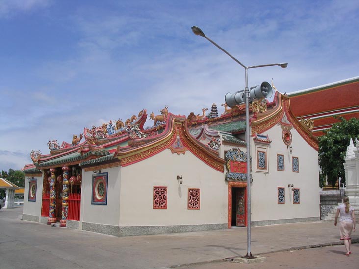 Chinese Shrine, Wat Phanan Choeng, Ayutthaya, Thailand