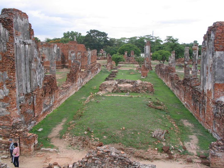 Prasat Phra Narai Foundations, Wat Phra Si Sanphet, Ayutthaya, Thailand
