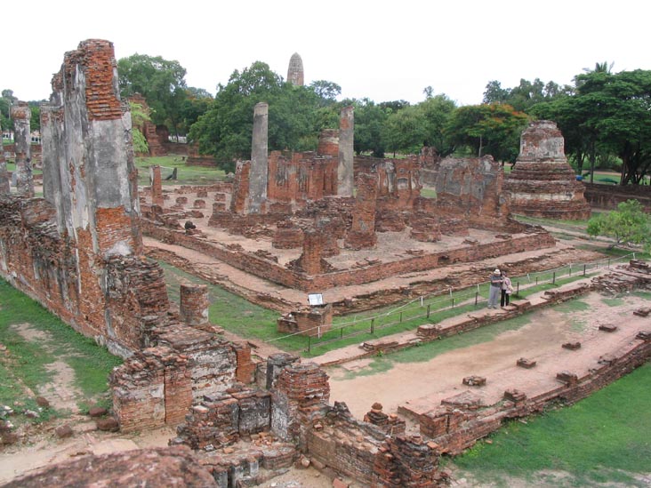 Prasat Phra Narai Foundations, Wat Phra Si Sanphet, Ayutthaya, Thailand