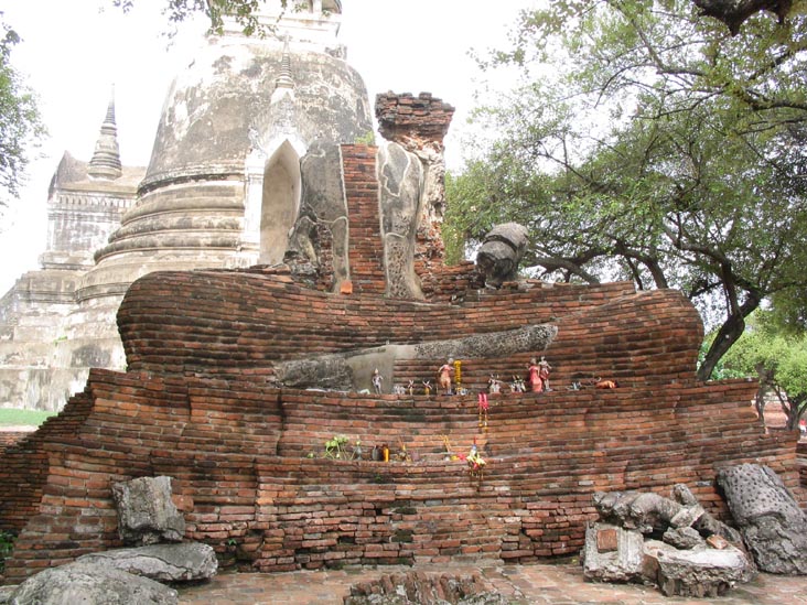 Buddha Figure, Wihan Phra Si Sanphet, Ayutthaya, Thailand