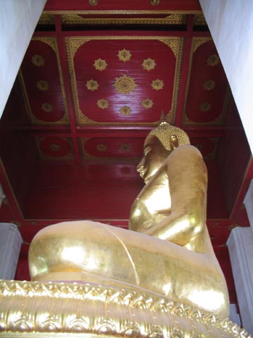 Phramongkhon Bophit Buddha Figure, Ayutthaya, Thailand