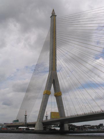 Rama VIII Bridge, Bangkok, Thailand