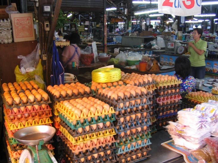 Eggs, Market, Chiang Mai Thai Cookery School, Chiang Mai, Thailand