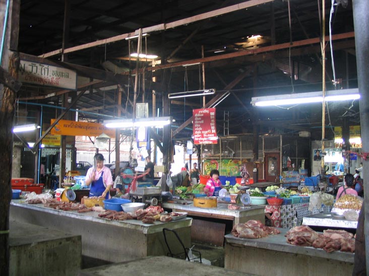 Meat, Market, Chiang Mai Thai Cookery School, Chiang Mai, Thailand
