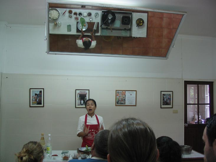 Classroom, Chiang Mai Thai Cookery School, Chiang Mai, Thailand