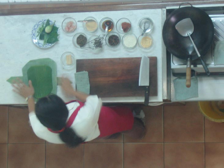 Classroom, Chiang Mai Thai Cookery School, Chiang Mai, Thailand