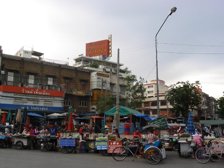 Market Area North of Chang Moi Road, Chiang Mai, Thailand