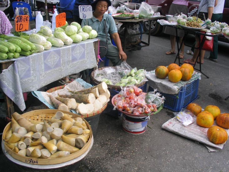 Vegetables, Market Area North of Chang Moi Road, Chiang Mai, Thailand