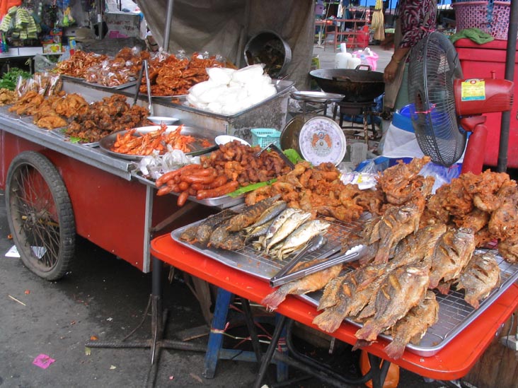 Fried Stuff, Market Area North of Chang Moi Road, Chiang Mai, Thailand