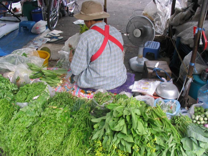Vegetables, Market Area North of Chang Moi Road, Chiang Mai, Thailand