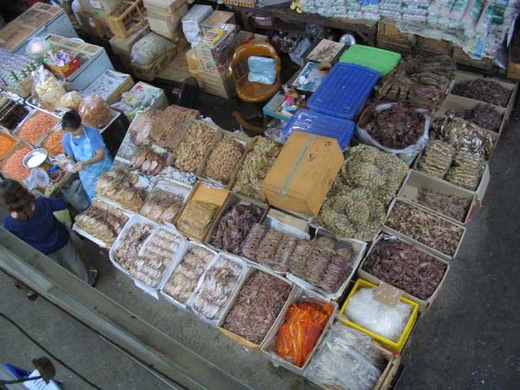 View from the Second Floor, Ton Lamyai Market, Chiang Mai, Thailand