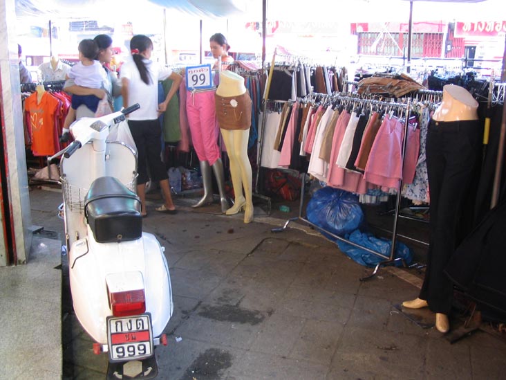 Stalls Outside Warorot Market, Chiang Mai, Thailand