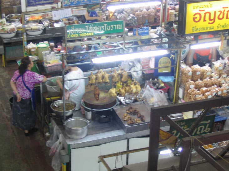View from the Second Floor, Warorot Market, Chiang Mai, Thailand