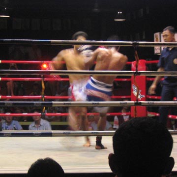 Muay Thai (Thai Boxing), Chaweng Beach Stadium, Ko Samui, Thailand