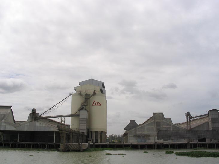 Tapioca Factory, Chao Phraya River, Thailand