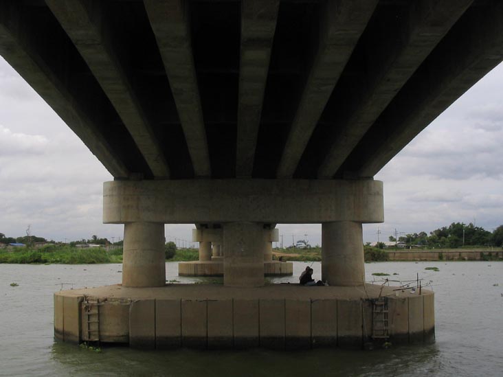 Bridge Over the Chao Phraya River, Thailand