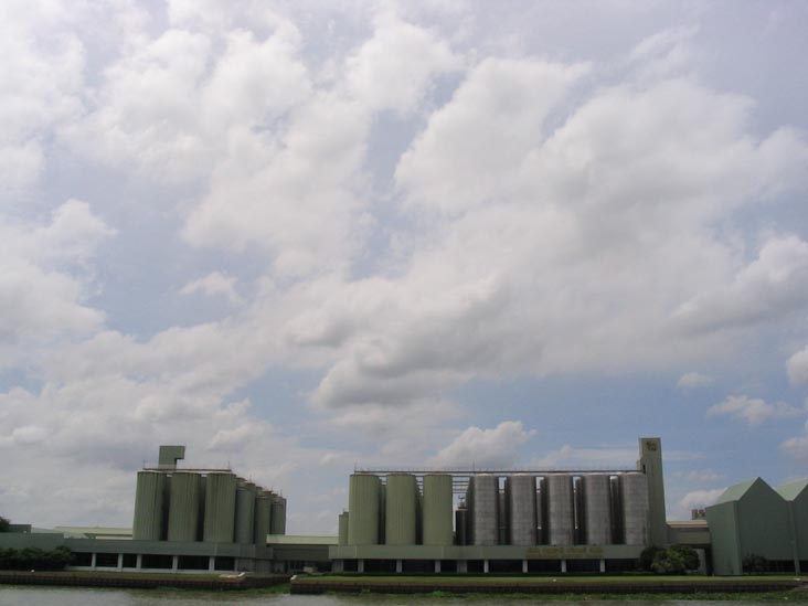Singha Factory, Chao Phraya River North of Bangkok, Thailand