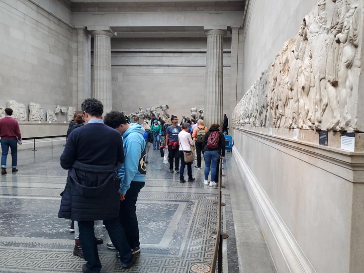 Elgin Marbles, British Museum, London, England, April 13, 2023