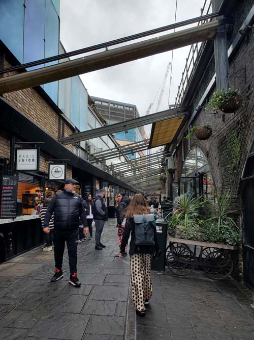 Gin Alley, Camden Market, Camden Town, London, England, April 12, 2023