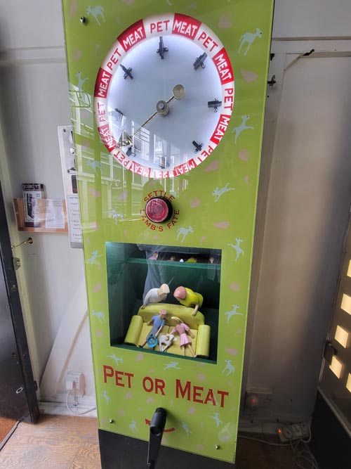 Pet Or Meat Machine, Novelty Automation, Holborn, London, England, April 8, 2023