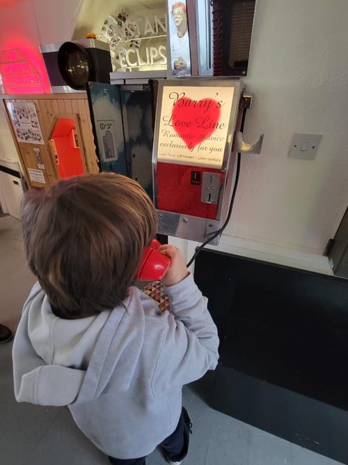 Barry's Love Line Machine, Novelty Automation, Holborn, London, England, April 8, 2023