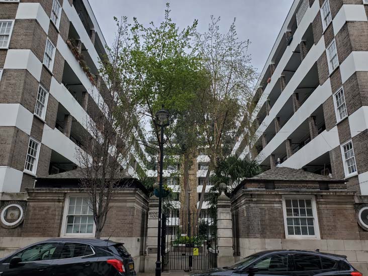 Grosvenor Estate Social Housing, Page Street, Westminster, London, England, April 12, 2023