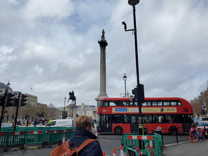 Trafalgar Square, Westminster, London, England, April 12, 2023