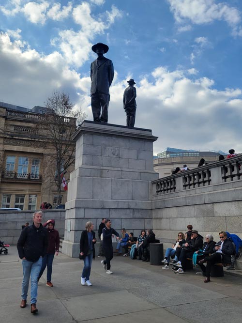 Fourth Plinth, Trafalgar Square, Westminster, London, England, April 8, 2023